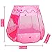 Ylovetoys Princess Tent Kids Pink Playhouse for Girls