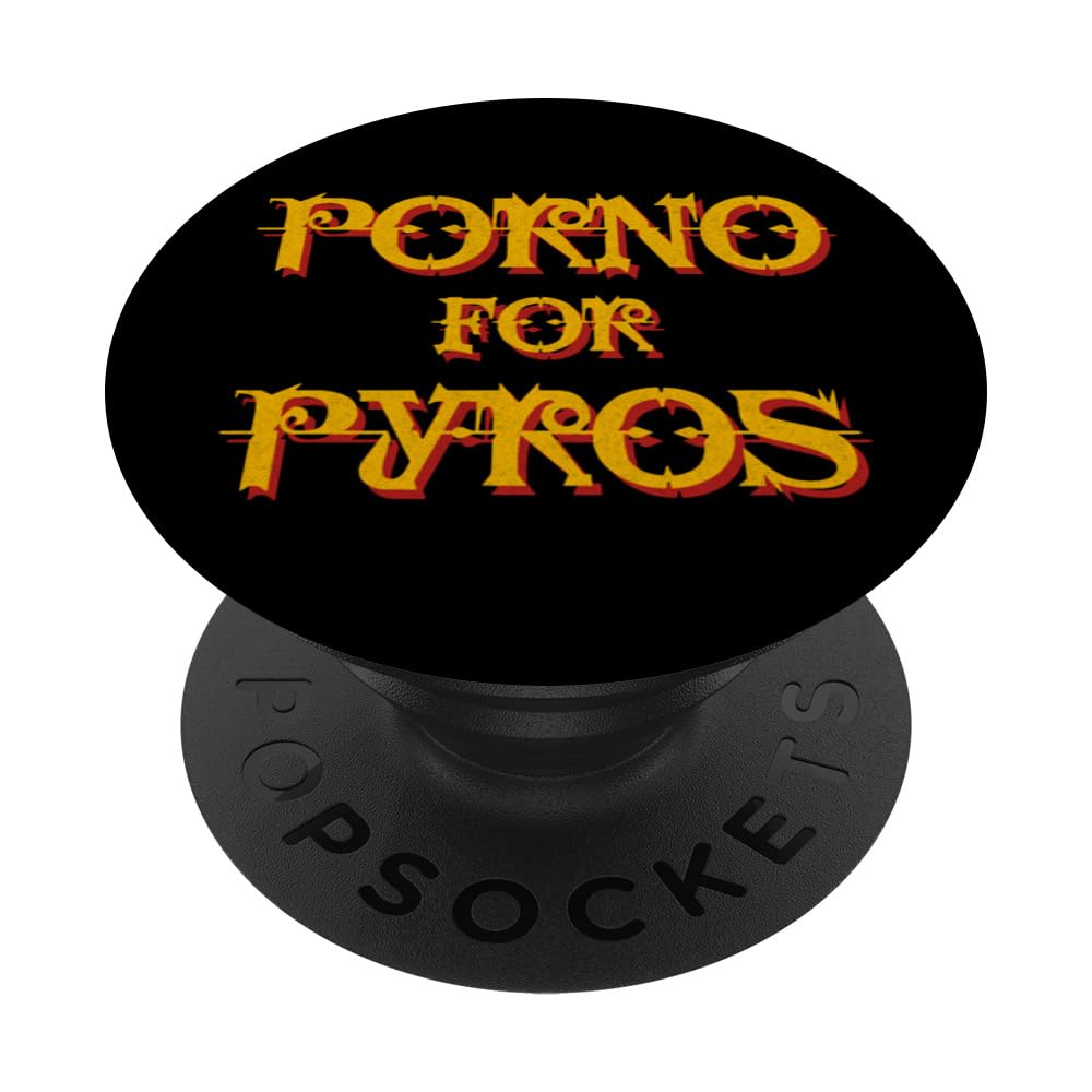 Porno For Pyros Orange Logo PopSockets Adhesive PopGrip