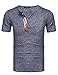 Coofandy Men's Slim Fit Long Sleeve Henley Shirts Casual T Shirt