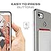 Google Pixel 2 XL Slim Credit Card Wallet Case Cover | Ghostek Exec 2 Series (Black)