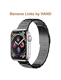 elobeth para Apple Watch Band, iWatch Band Apple Watch Band, de piel iWatch Band Piel Auténtica Band Cuff pulsera Muñeca Watch Band con adaptador para Apple iWatch