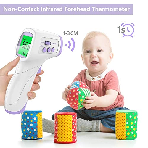Digital Infrared Forehead Thermometer for Adults and Kids Baby Babies