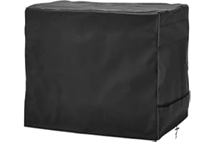 Wnanan Outdoor Pizza Oven Table Cover for Nuuk Three-Shelf Heavy Duty Rolling Outdoor Pizza Oven Table and ooni Pizza Oven Stand Modular Table,600D Heavy Duty Waterproof Cover,Black