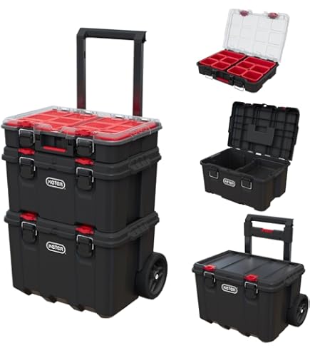 KNIPEX Robust34 00 21 36 Electric Tool Box 26-Piece 419 mm