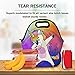AOTIGO Dab Unicorn Rainbow Lunch Bag Insulated Neoprene Lunch Box Waterproof Tote Bag with Zipper for Kids, Boys, Girls, Women and Men