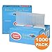 [1000 Pack] Interfolded Food and Deli Dry Wrap Wax Paper Sheets with Dispenser Box, Bakery Pick Up Tissues, 6 x 10.75 Inch