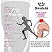 Knee Sleeves Only For Women By Smalets – 5 mm Neoprene Compression Support For Weightlifting & Powerlifting, Crossfit & Squats – Knee Brace For the Best Running - 15 Months Warranty – Black, XS