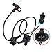 AUTEX ALS1464 ABS Speed Sensor Rear compatible with Escalade 07-08 12-14/ ESV 07-08/ EXT 07-13/ Avalanche & Suburban 1500 07-13/ Tahoe & Yukon