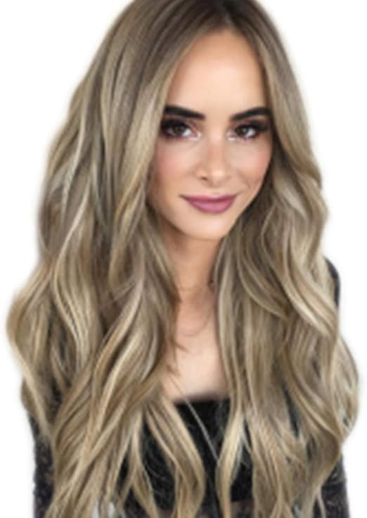 Amazon Com Fashion Long Curly Wig Sin Mon Long Natural Glueless