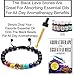 7 Chakra Healing Bracelet- Chakra Bracelets- Lava Stone Bracelet W/Chakra Stones- Rainbow Bracelets- Chakra Jewelry- Lava Stone Bracelets- Great Aromatherapy Bracelets- Essential Oil Bracelets