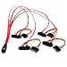 StarTech.com 50cm Internal Serial Attached SCSI Mini SAS Cable - SFF8087 to 4x SFF8482 - Internal Mini SAS Cable