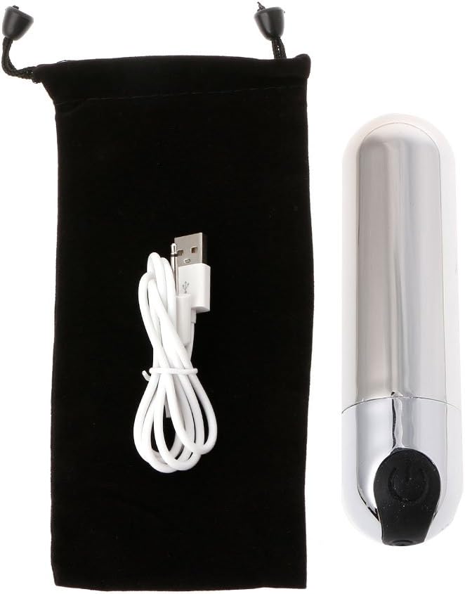 Kismet168 10 Speeds Rechargeable Powerful Waterproof Mini Bullet … (Black)