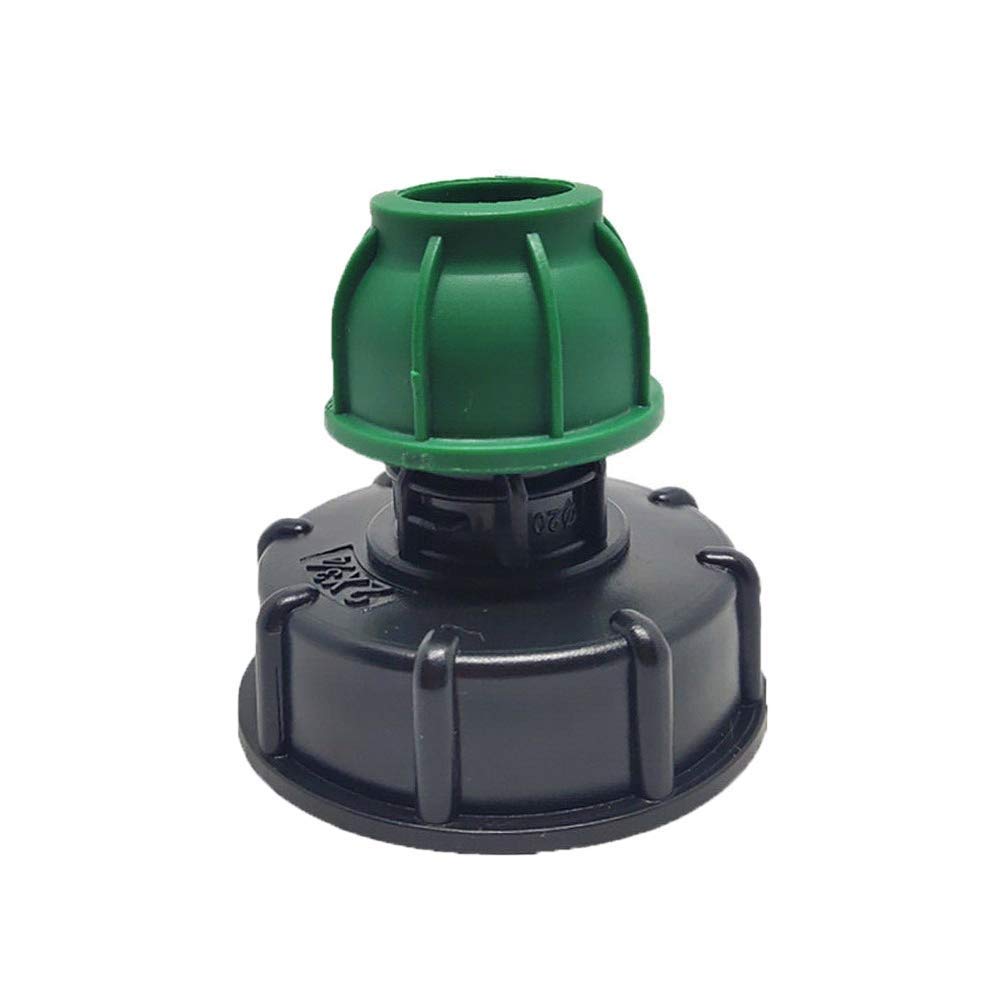 TOOLDO Water Butt, IBC Tank Adapter S60X6 Straight Pipe Fitting Irrigation Specialists 32mm