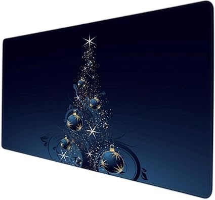 Immagini Della Slitta Di Babbo Natale.Tappetino Gaming Albero Di Natale Della Campana Della Slitta Della Renna Del Babbo Natale Del Regalo Di Natale Tappetino Per Mouse Da Gioco Carino Per Cartoni Animati Anime Super Large Xxl Precis