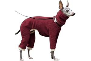 Esobo Fashion Winter Dog Warm Coat Jacket Four-Legged Neck Warm Pet Sweaters for Small Medium Large Dogs