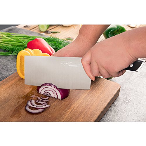 4 Cleaver+Chinese+Stainless+Ergonomic+Restaurant