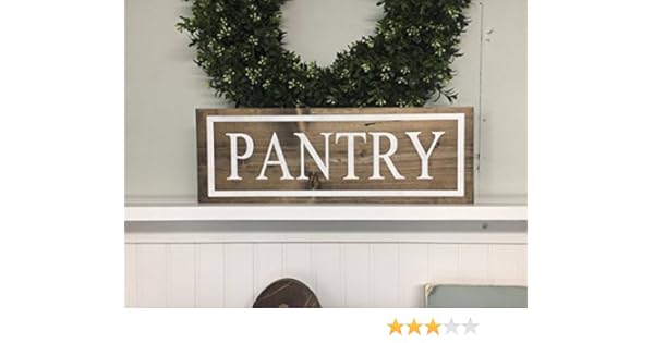 Amazon Com Georgia Barnard Pantry Pantry Sign Pantry Signs Pantry