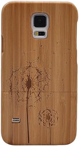 VWTECH Special Unique Real Handmade Natural Wood Wooden Hard Bamboo Shockproof Case For HTC One M8 (M)