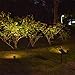 KEYNICE Solar Lights, Outdoor Solar Spotlights, IP65 Waterproof Landscape Lighting Lamp, Bright and Dark Sensing Auto On Off Security Night Lights with 2 Warm White Lights for Pathway Garden Patio