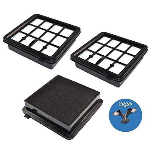 HQRP HEPA Pre-Motor Filter (3-pack) for Vax V-2000C C90-VC-P-A/Vax V-2000C C88-VC-P-A Cylinder Vacuum Cleaners, C90-VC series models