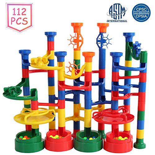 BMAG Marble Run for Kids, Marble Race Track , Marble Maze Game Toys