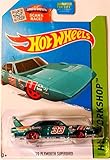 Hot Wheels, 2015 HW Workshop, '70 Plymouth Superbird [Turquoise] 229/250