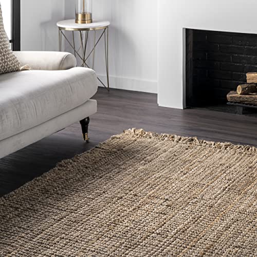 nuLOOM Daniela Farmhouse Chunky Jute Area Rug Pricepulse