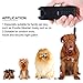 BBTO LED Ultrasonic Dog Repeller Handheld Dog Trainer Device 3 in 1 Anti-Barking Stop Bark Dog Deterrent Training Tools, Black