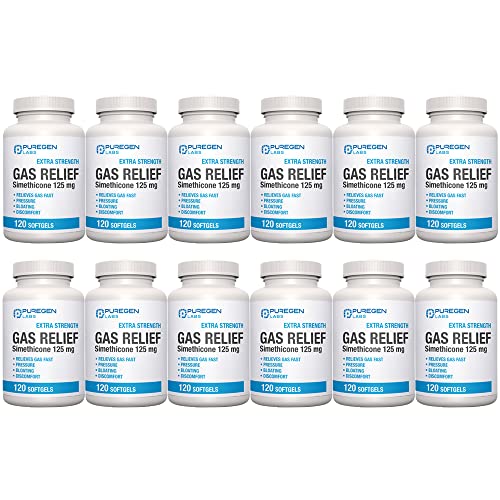 Mua Puregen Labs Extra Strength Gas Relief Softgels with Simethicone