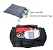 MIER 21Inch Sports Gym Bag with Wet Pocket Travel Duffel Bag for Men Women,Black
