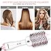 Adkwse Hair Dryer Brush, Hair Dryer & Volumizer Blow Brush,5 in 1 Multifunction Hot Air Styler Brush, Professional Negative Ion Ceramic Blow Dryer Brush for All Styling