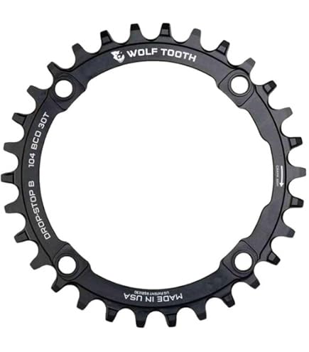 Amazon.com : Wolf Tooth 96BCD Drop Stop Chainring for 11-Speed