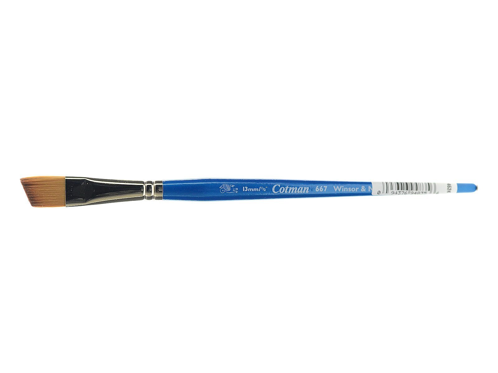 Winsor & Newton Series 667 Size 13mm Cotman Short Handled Angled Brush