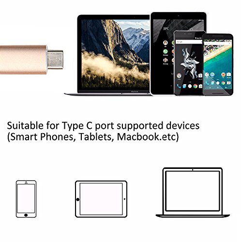 USB-C Audio Adapter, YSSHUI Type-C External Stereo Sound Card With 3.5mm Headphone And Microphone Jack For Windows, Mac, Linux, Android, PC, Laptops, Desktops, Google Chromebook, HUAWEI Matebook - Thumbnail 2
