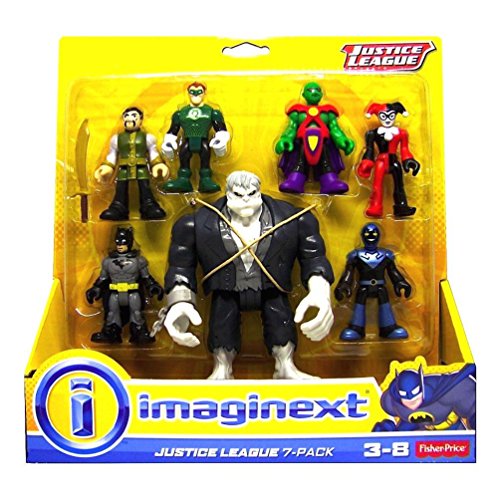 Fisher Price Imaginext DC Comics Justice League Action Figure 7-Pack