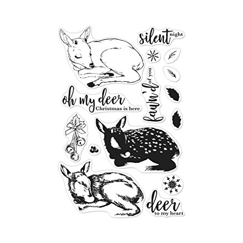 Hero Arts Color Layering Fawn Clear Unmounted Rubber Stamp Set (CM283)