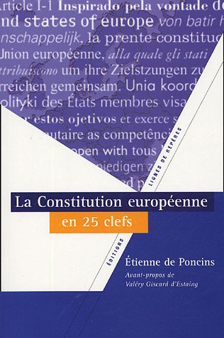 La  Constitution européenne en 25 clefs