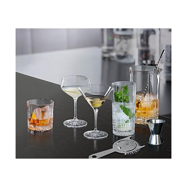 Spiegelau & Nachtmann, 12-teiliges Hausbar-Starter-Set, Verschiedene Cocktailgläser + Zubehör, Perfect Serve, 4500195 – Bild 7
