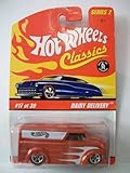 Hot Wheels Classics Series 2 # 17 of 30 Red Spectraflame Dairy Delivery Van on Red Line Wheels