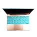 MacBook Air 11 Case Cover, IC ICLOVER Ultra Slim Light Weight Rubberized Matte Hard Plastic Protective Case Cover & Keyboard Cover for MacBook Air 11.6 (A1465,A1370),Turquoise Blue