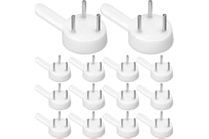 Abaodam 100pcs Seamless Nail Frame Hooks Invisible Picture Hangers for Oil Photo Frames Wall Mounting