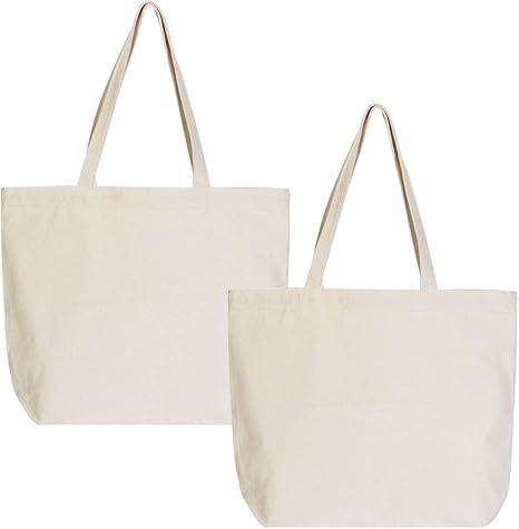 Washable canvas tote bags Clearance