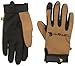 Carhartt Men's The Fixer Spandex Work Glove with Water Repellant Palm, Brown, Medium