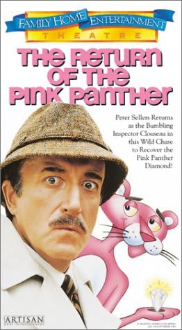 The Return of the Pink Panther VHS