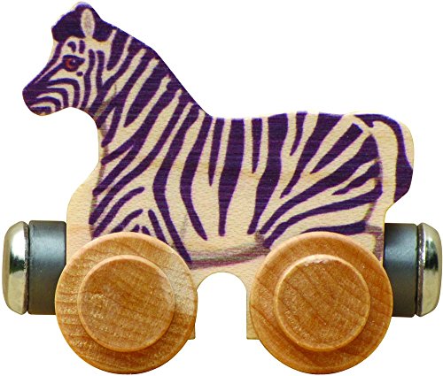 NameTrain - Zoe Zebra - Made in USA