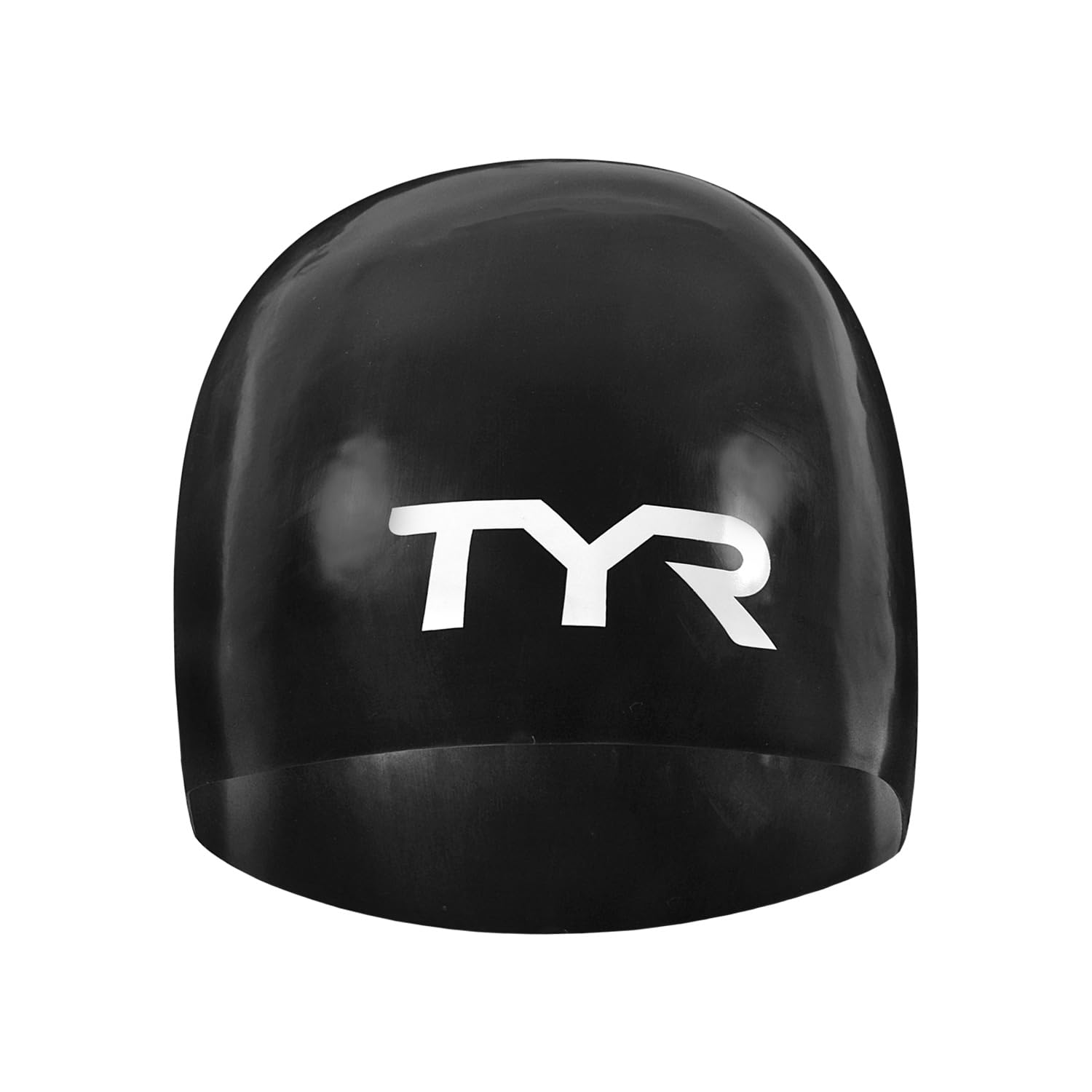 TYR Competitor Racing Swim Cap Black-FINA approved