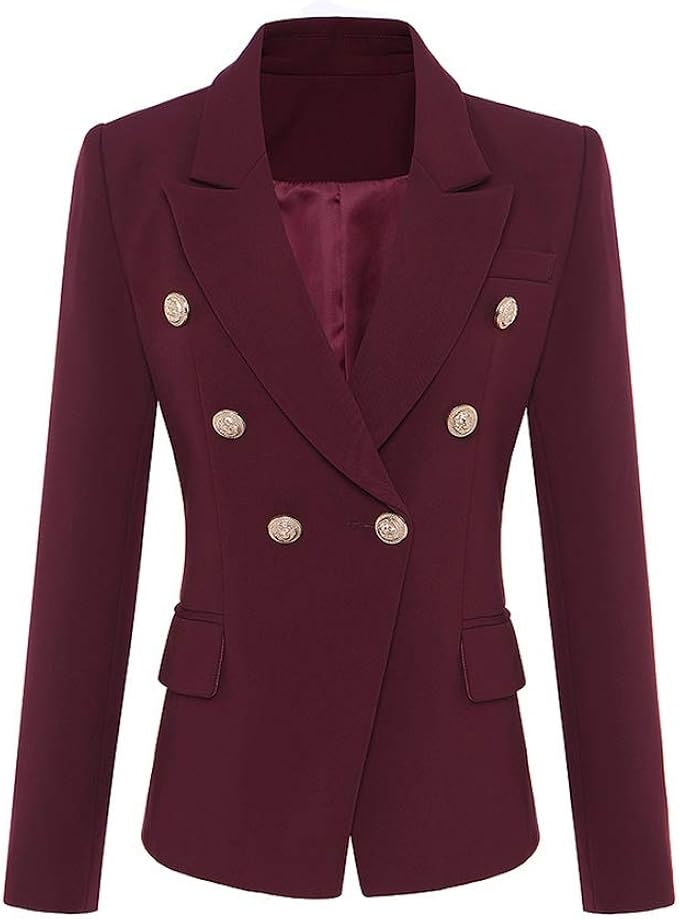 VaStore Woman's Blazers Women Blazer Blazer Jacket Double Breasted