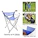 Freshore® Walking Stick Folding Cane Seat for Women/Men with Heavy Duty - Walker Chair Bench Camping Travel Stool 2 Handle with 4 Legs (for Standard Figure)