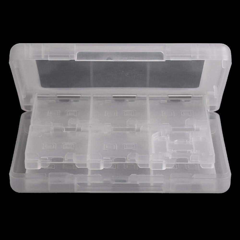 KlsyChry 28 in 1 Game Card Case Holder Cartridge Box for Nintendo 3DS XL 3DS 2DS DSi XL DSi DS Lite and DS (White) - Image 4