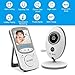 AXBON Wireless Video Baby Monitor with Infrared Night Vision Camera (2.4 inch LCD) Two-Way Audio,Temperature Monitoring, Rapid Recharge Technology and Power Save Mode
